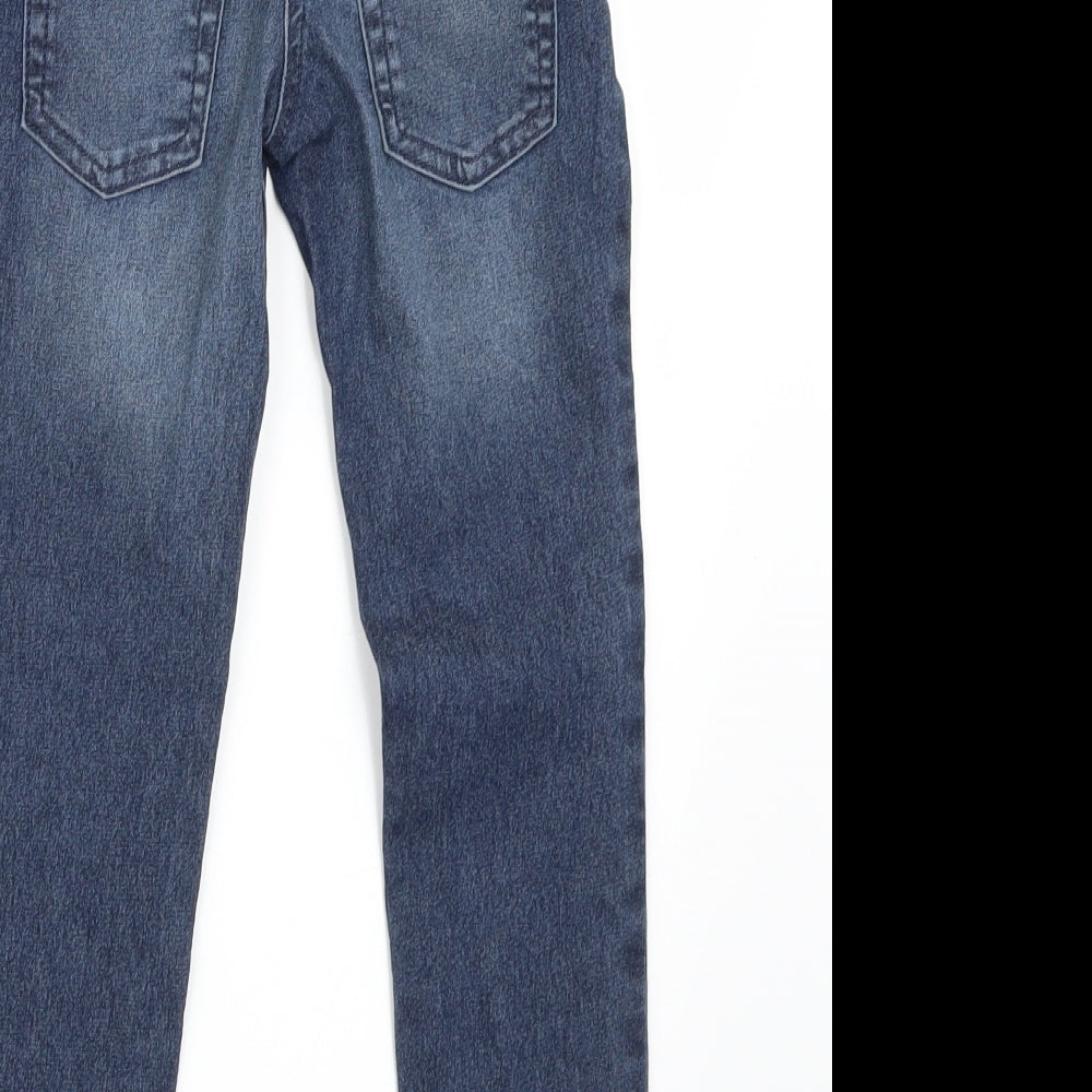 United Colors of Benetton Girls Blue Denim Skinny Jeans Size S