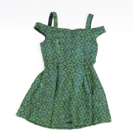 Mustard Seed Womens Green Mini Size M