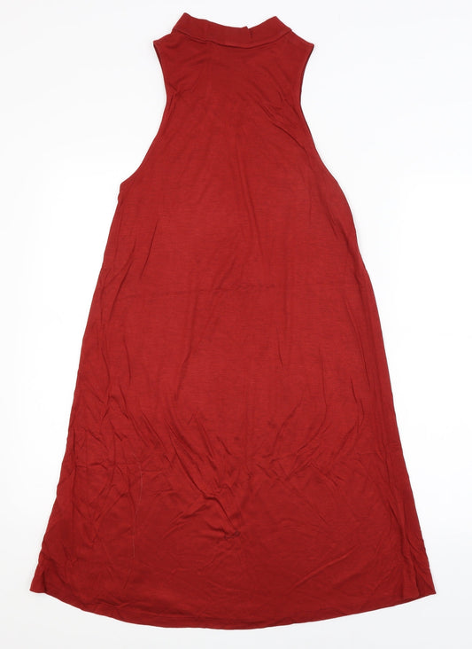 Divided Womens Red Tank Dress Size 12