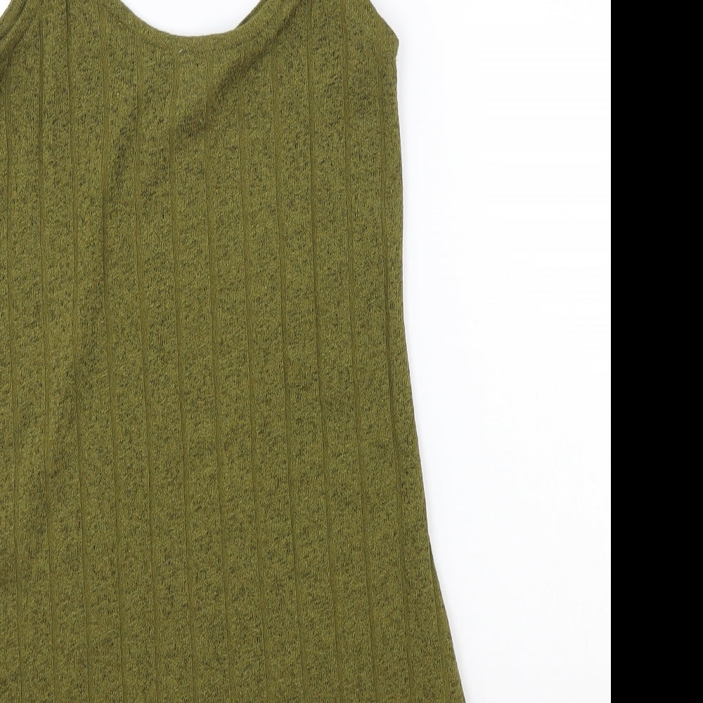 River Island Womens Green Basic T-Shirt Size 6