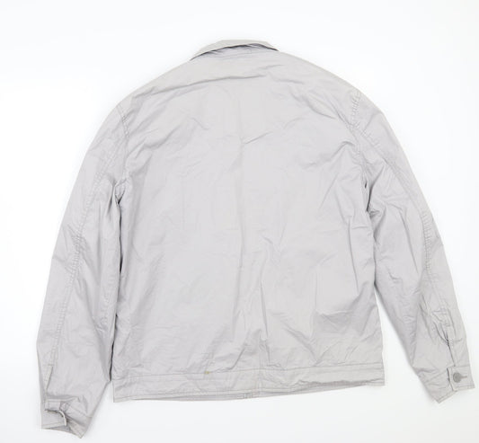 Peacocks Womens Grey Rayon Jacket Coat Size L