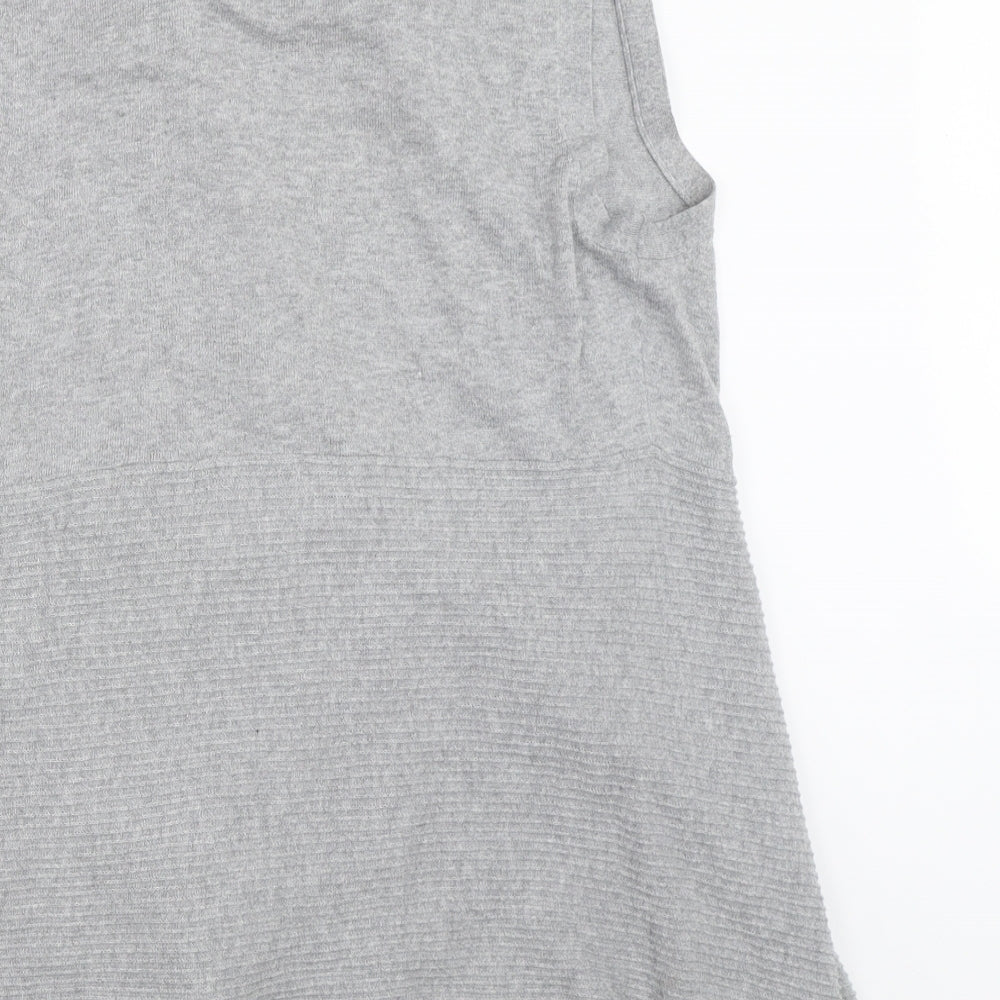 Atmopshere Womens Grey Cardigan Jumper Size 10