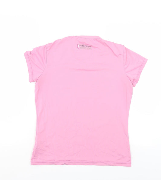 Reebok Womens Pink   Basic T-Shirt
