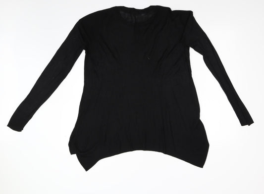 H&M Womens Black Knit Pullover Jumper Size S