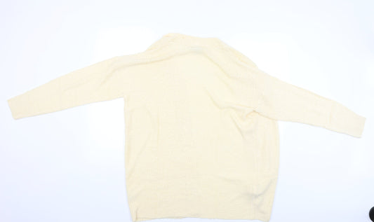 Studio Womens Beige Cardigan Jumper Size 12