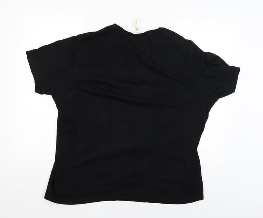 B&C Collection Womens Black Pullover Jumper Size 2XL