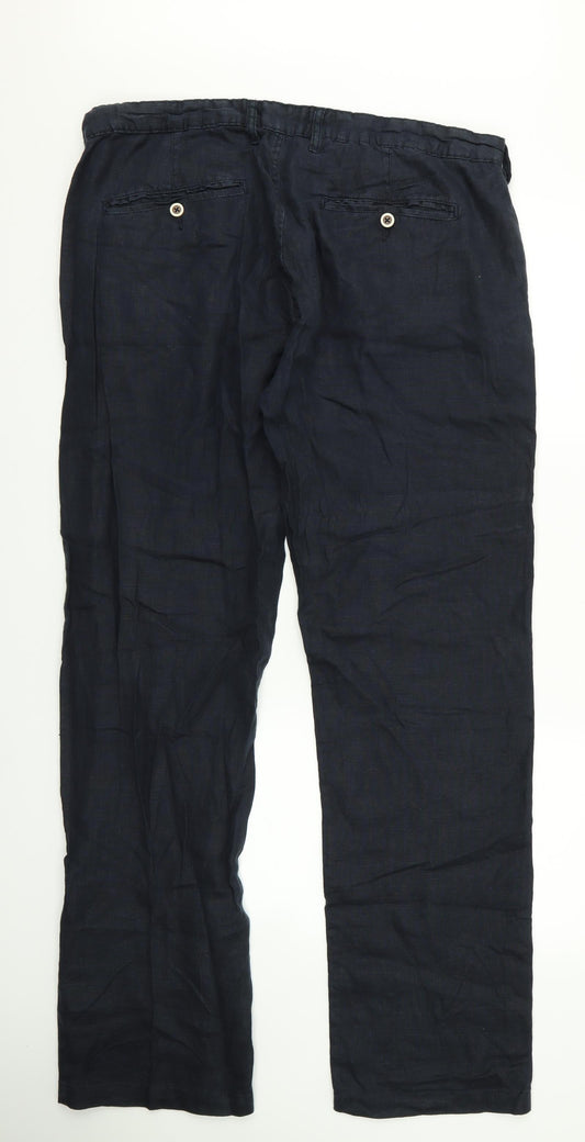 NEXT Womens Brown Trousers Size 38 L32 in