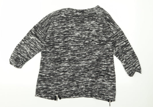 Peacocks Womens Grey Pullover Jumper Size 12