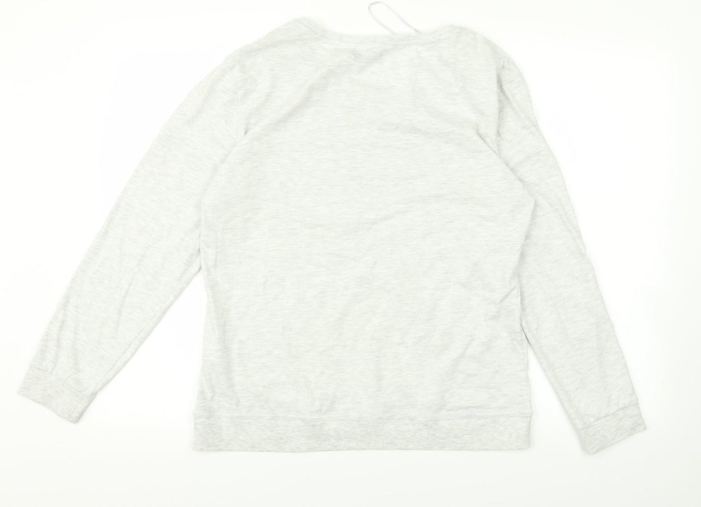 Disney Womens Grey   Pullover Jumper Size 12  - MICKEY MOUSE