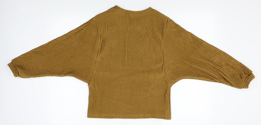 Preworn Womens Gold Pullover Jumper Size M