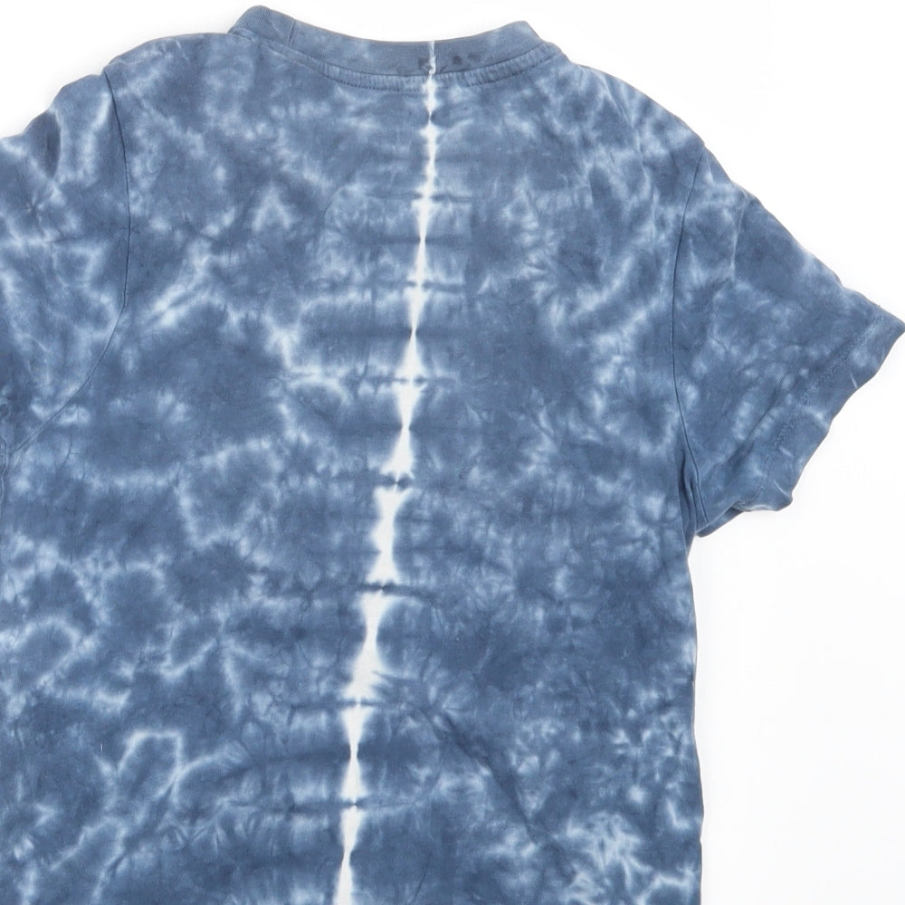 Orchestra Boys Blue Geometric Basic T-Shirt Size 8 Years