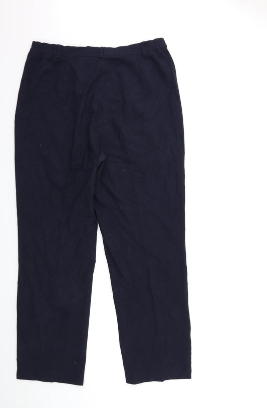 Valerie Womens Blue Trousers Size 18 L32 in