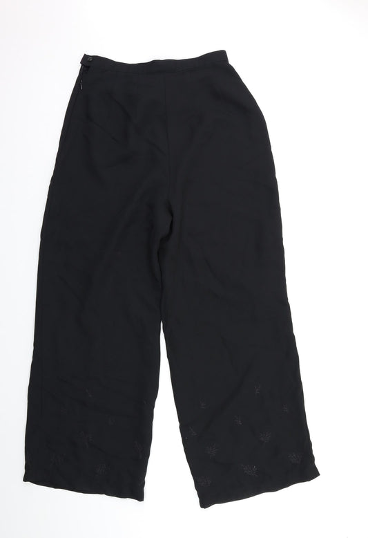 Richards Womens Black Trousers Size 12 L29 in