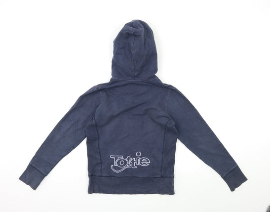 Tottie Womens Grey Pullover Hoodie Size XS