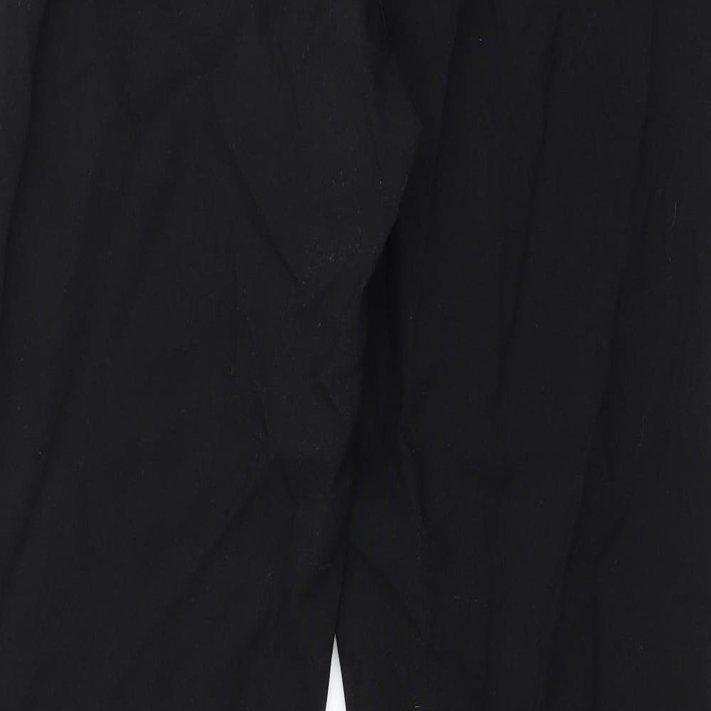 Marks and Spencer Womens Black Trousers Size 32 in L31 in