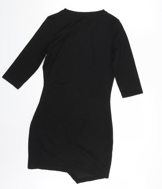 Mango Womens Black Pencil Dress Size M
