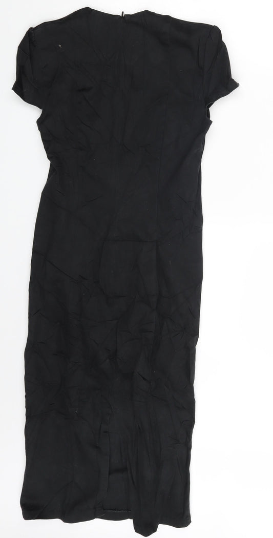 Love Womens Black A-Line Size S