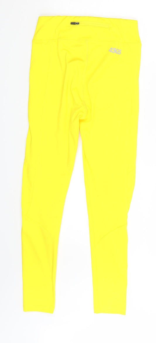 ASOS Womens Yellow Jegging Leggings Size 8 L24 in - Waist 22in