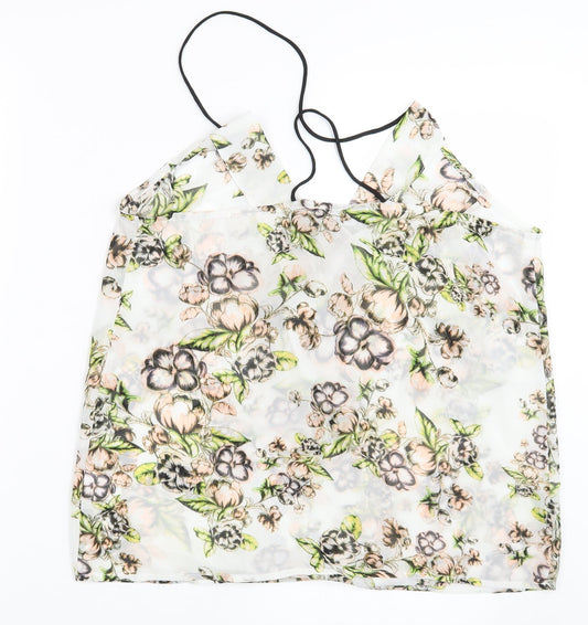 Like Mynded Womens Multicoloured Floral Camisole Blouse Size M