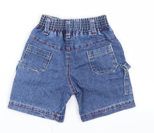 Cantarana Baby Blue Denim Cropped Jeans Size 18 Months