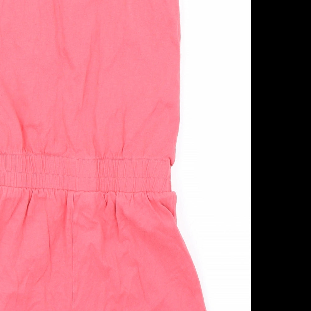 George Girls Pink Playsuit One-Piece Size 8-9 Years