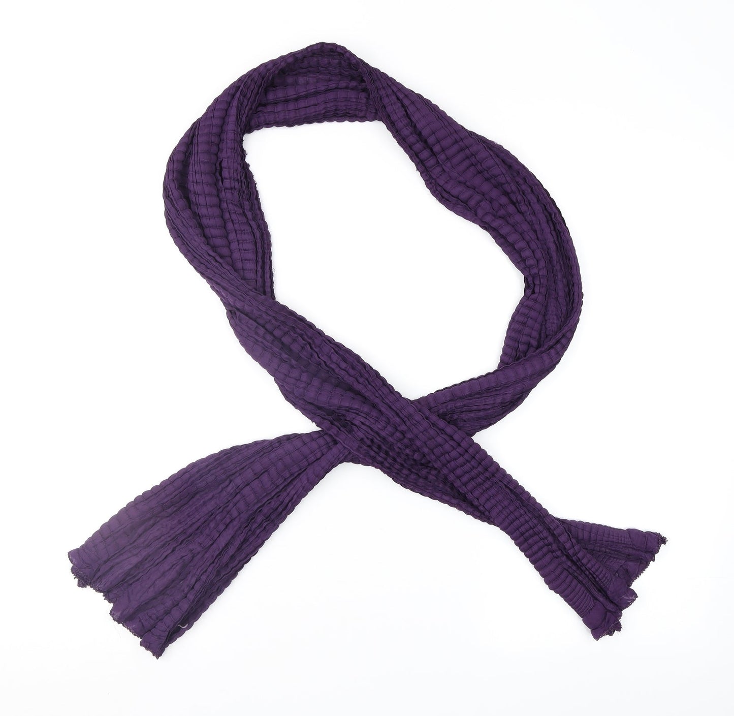 Preworn Womens Purple Scarf