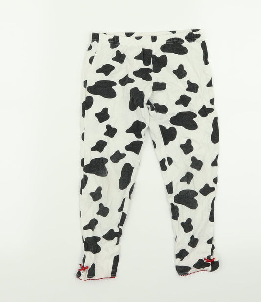 toy story Girls Multicoloured Animal Print Top Pyjama Set Size 5-6 Years