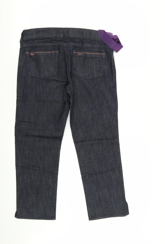 Preworn Womens Blue Capri Jeans Size 27 in L24 in