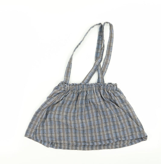 NEXT Girls Multicoloured Check Fit & Flare Size 4-5 Years