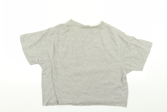 ellesse Womens Grey Basic T-Shirt Size S