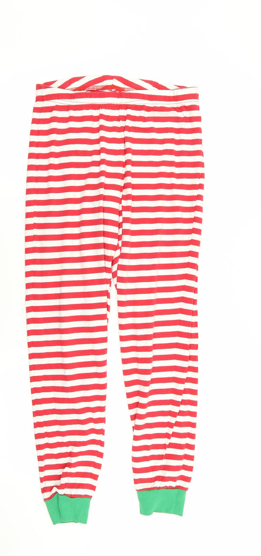 Asda George Womens Multicoloured Striped Babydoll Pyjama Set Size 8 - christmas