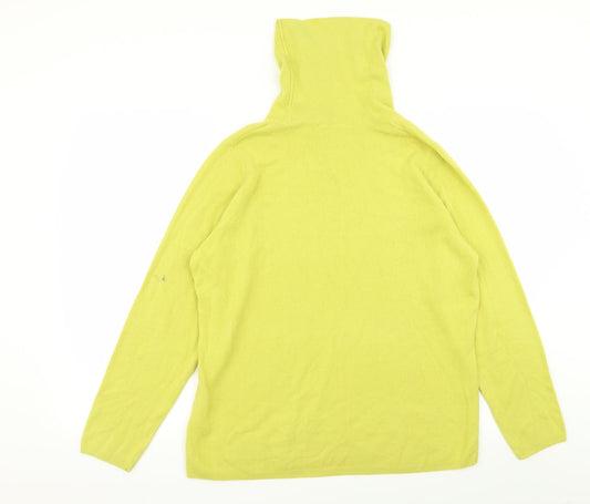 Bonmarché Womens Yellow Pullover Jumper Size 16