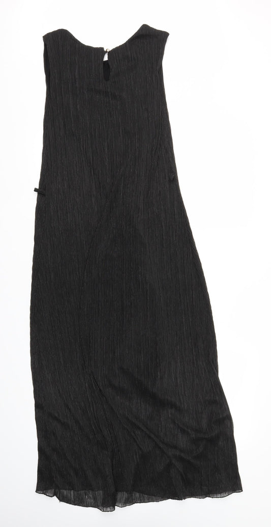 salina diamanti Womens Black Fit & Flare Size S