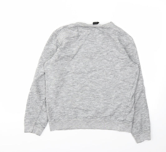 H&M Womens Grey Pullover Jumper Size S