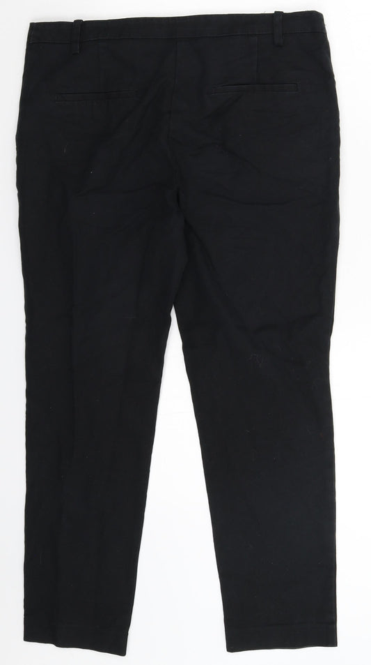 Zara Womens Blue Trousers Size 12 L26 in