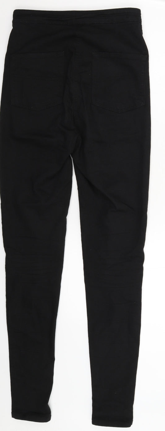 COLLUSION Womens Black Denim Jegging Jeans Size 28 in L31 in