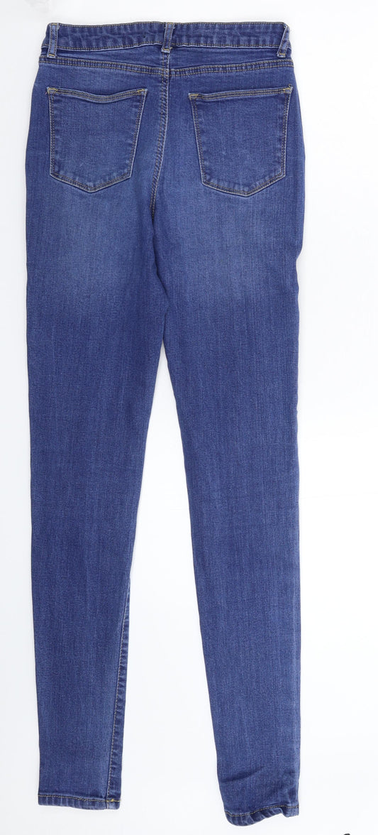 Very Womens Blue Denim Skinny Jeans Size 28 in L31 in
