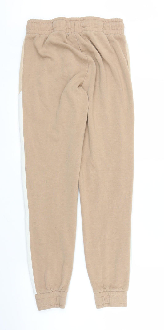 Preworn Womens Beige Sweatpants Trousers Size S L25 in