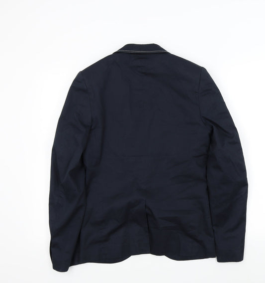 Topman Mens Blue Jacket Suit Jacket Size 36