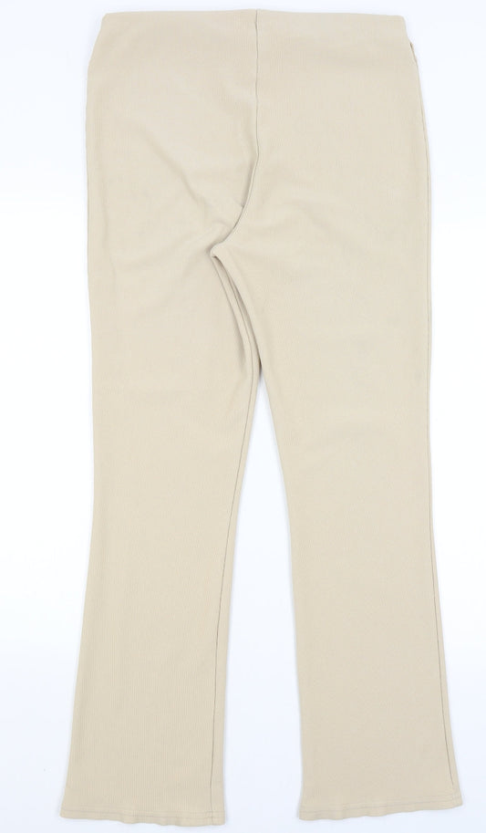 Simply Classic Womens Beige Trousers Size 16 L30 in