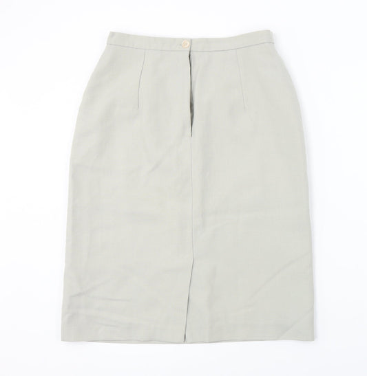 Kays Womens Grey A-Line Skirt Size 28 in