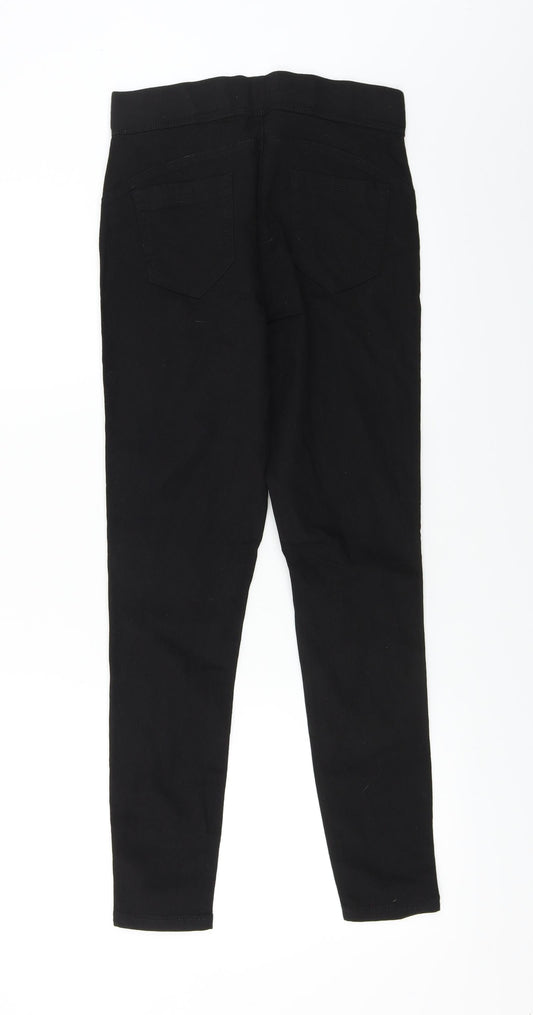 denim co Womens Black Jegging Trousers Size 10 L26 in