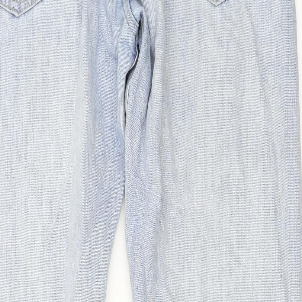 Denim Mens Blue Straight Jeans Size 38 in L31 in