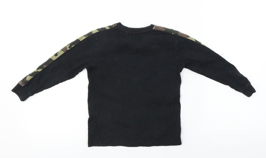 NEXT Boys Black Basic T-Shirt Size 5 Years
