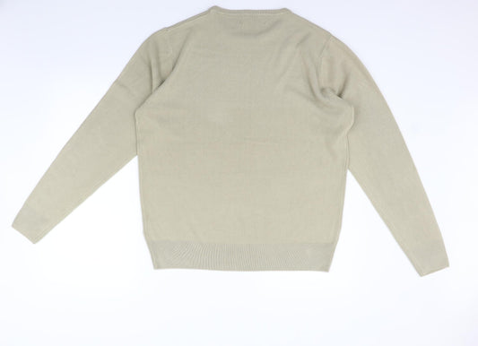 Kensington Eastside Mens Beige Pullover Jumper Size XL