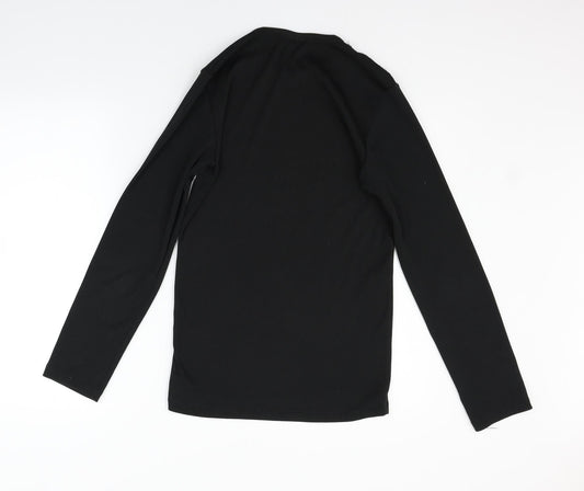 AZORE Womens Black Pullover Jumper Size L