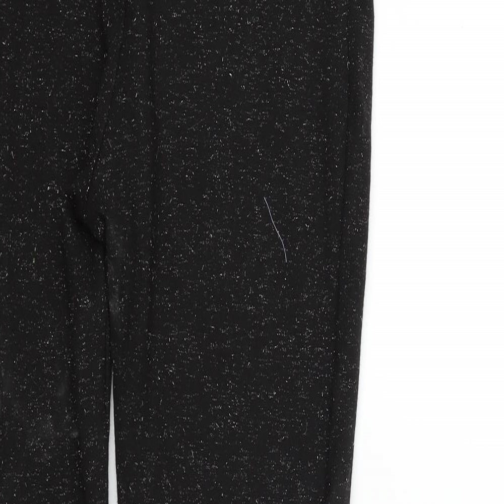 NEXT Womens Black Sweatpants Trousers Size 12 L25 in