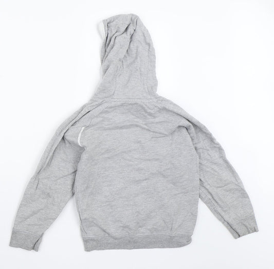 Rebel Boys Grey Pullover Hoodie Size 6-7 Years