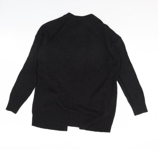 H&M Womens Black Cardigan Jumper Size S