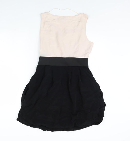 H&M Womens Pink Fit & Flare Size 10